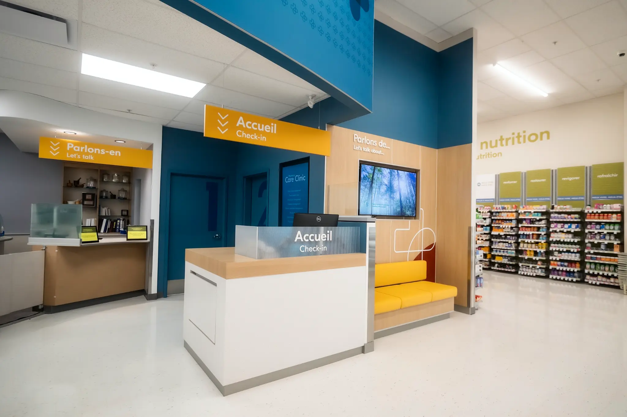 Comptoir pharmacien Pharmaprix Saint-Lazare