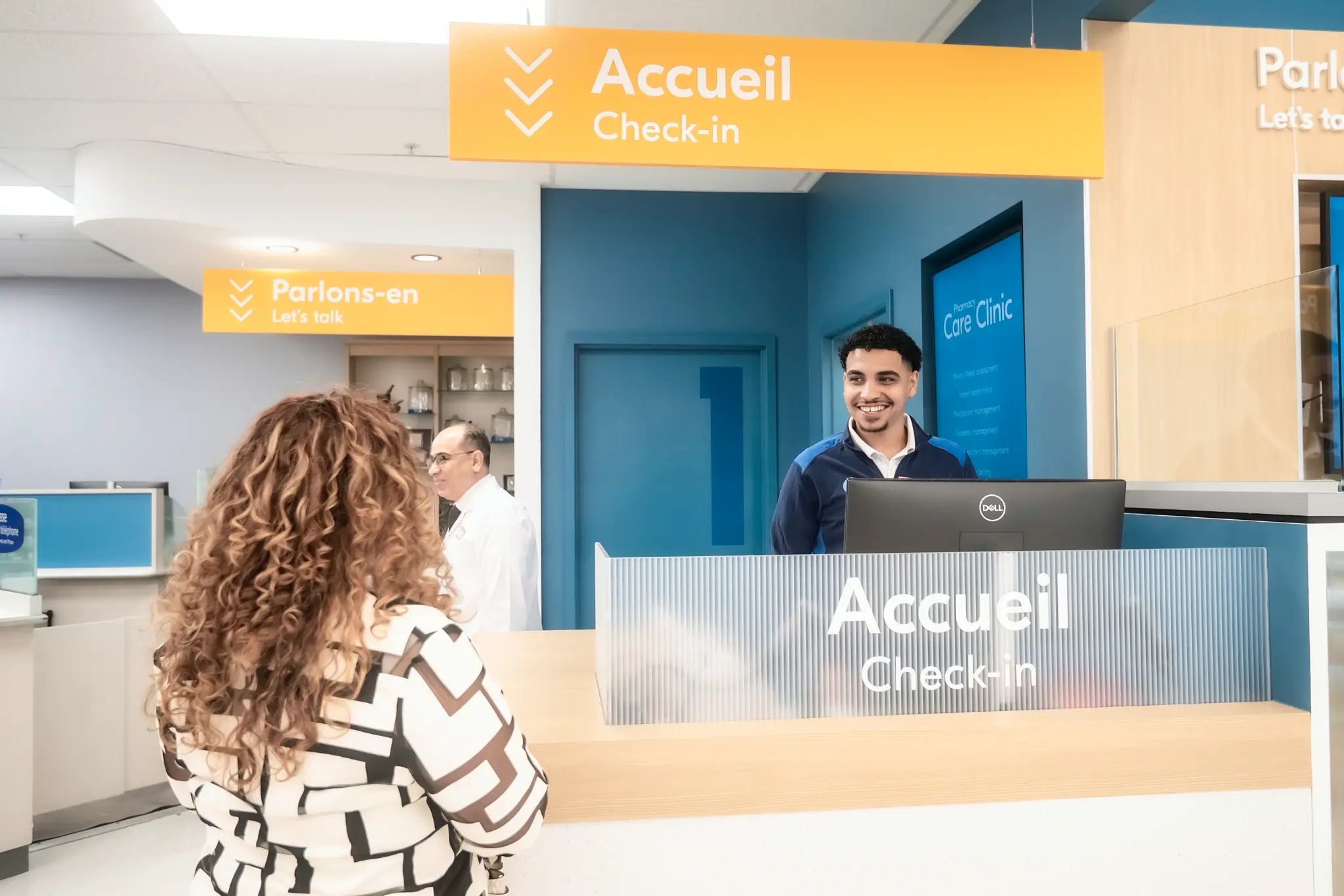 Accueil clinique Pharmaprix Saint-Lazare